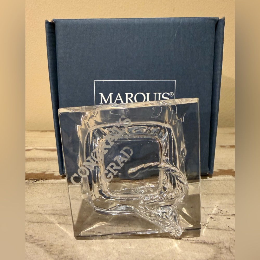 Marquis by Waterford Congrats Graduate Cap Paperweight